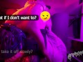 Skinny teen femdom extreme pegging & hard fuck creampie