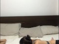 I give a delicious pussy blowjob to my best friend.