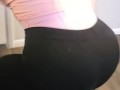 Latina with fat ass shakes it for daddy