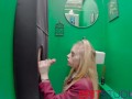 Gloryhole: Teen Schoolgirl Sucks Cock