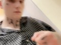 Lil Peep Look A like Stroking BWC On toilet 🚽