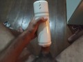 Cumming hard and horny with my pussy shaped vibrator PART 2