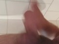 Jerk off under the shower