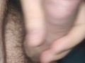 Young fat schoolboy man sweet cum fat hairy dick jerk off to orgasm