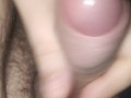 Young fat schoolboy man sweet cum fat hairy dick jerk off to orgasm