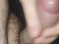 Young fat schoolboy man sweet cum fat hairy dick jerk off to orgasm