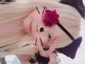 [buildup] Cosplay gothic girl's room, live sex after shooting.💕