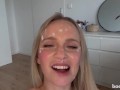 Where Is My Umbrella! 4x In A Row - Blowjob With Multiple Facials - baebaezoe