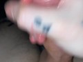 Tattooed E Boy stroking Thick BWC Slow