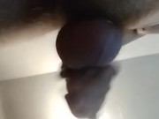 Metal Cock ring stroke