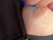 💦 Toy making me cum at work 🥰