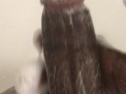 stroking in the shower | @blvdjodi