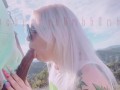 Giving a random stranger a blowjob & some pussy on my morning hike