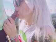 Giving a random stranger a blowjob & some pussy on my morning hike