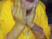 Desi bhabhi dirty talk with Hindi audio