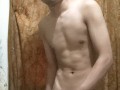 asian boy with big dick masturbation until cum
