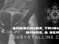 TOILET TRAINING PRICE. eKRYSTALLINE Toilet Slavery Ebony Femdom Findom