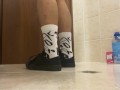 Boy Masturbate Socks Converse
