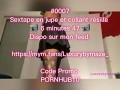 0007 sextape solo en collant résille