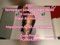 0007 sextape solo en collant résille