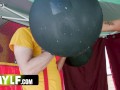 MYLF - Fucking an Extra Tall MILF In a Bounce House! - Trailer