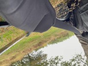 Almost caught again is was close so he most have seen something ;-)