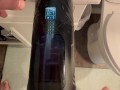 New toy vibrating thrusting and rotating auto stroker male masturbator big cum shot ending