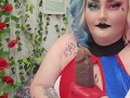 Nightngale AfterDark as Harley Quinn