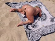 A good bitch fucked on the beach