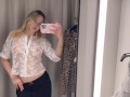 Transparent Tops Try On Haul No Bra