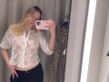 Transparent Tops Try On Haul No Bra