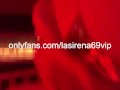LaSirena Rubs Her Pussy Under Red Lights