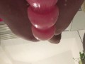 Asscunt Destruction with Huge Toy! Anal training so that my Slutcunt can have more fun with my Ass