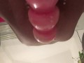 Asscunt Destruction with Huge Toy! Anal training so that my Slutcunt can have more fun with my Ass