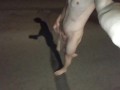 Totally naked in public