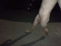 Totally naked in public