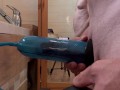 Big cumshot in my vacuum pump