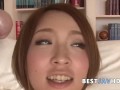 Ena Ouka takes a creampie in a crazy Asian blowage video - the hottest JAV XXX!