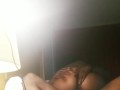PUMPING DADDY FAT DICK IN TIGHT WET PUSSY SO IT CAN FIT JUST FOR BUBBLE BUTT EBONY TO BOUNCE ON IT!!