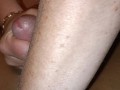 Stepmom jerked off stepson's hard cock until he shot his cum back in the cabin of the truck close up