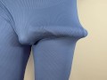 Huge cock massive cumshot in pants