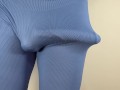 Huge cock massive cumshot in pants