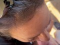 Seductive Outdoor Blowjob