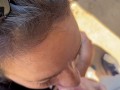 Seductive Outdoor Blowjob