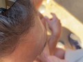 Seductive Outdoor Blowjob