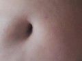 Just playing with my bellybutton and showing my pussy