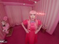 VR Conk: Princess Bubblegum from Adventure Time Gives a Sloppy Blowjob in a Cosplay Parody | HD Porn