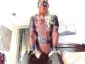 What if Lady Deadpool Fucked Black Panther? Marvel Cosplay Sex - FAWNTALES