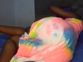 Ebony stepsis fingers herself on pornhub