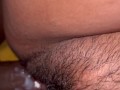 Best friend Hairy fat pussy creams on fat black dick.